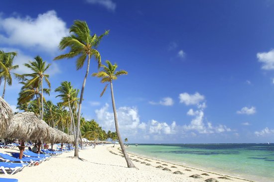 This image is the beach in Dominican Republic